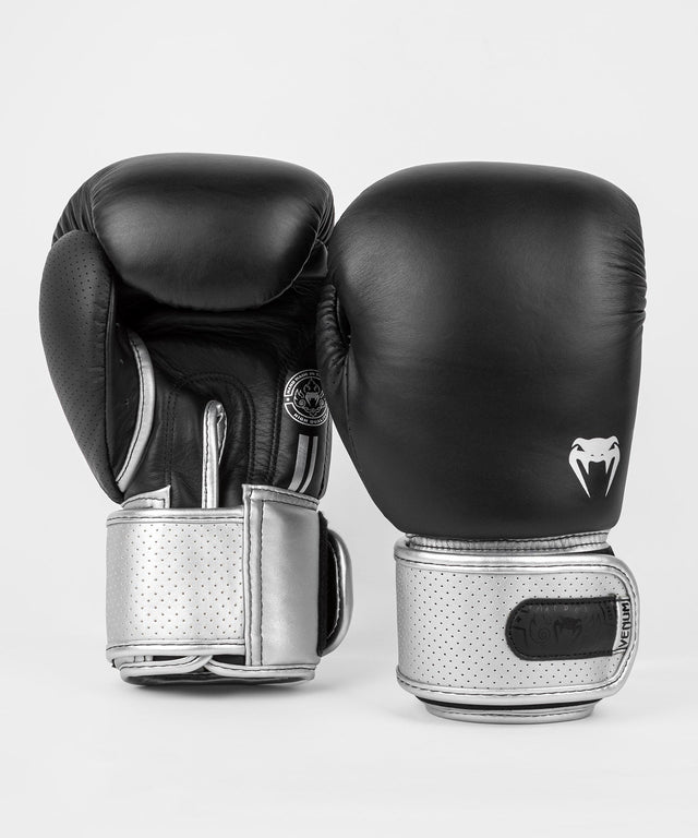 Venum Boxhandschuhe Power 2.0 – Schwarz/Silber