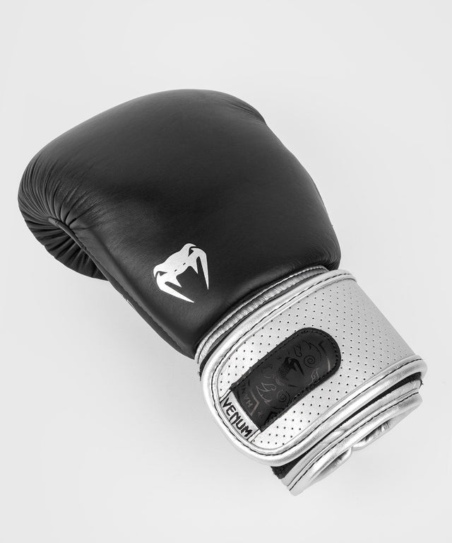 Venum Boxhandschuhe Power 2.0 – Schwarz/Silber
