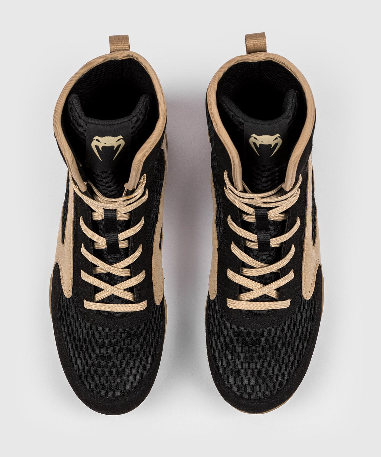 Venum Boxschuhe Contender - Schwarz/Beige - The Fight Company Deutschland