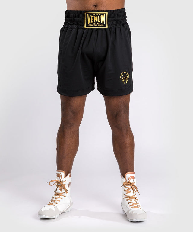 Venum Boxhosen Classic - Schwarz/Gold