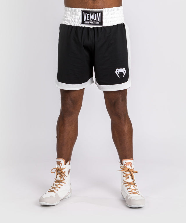Venum Boxing Shorts Classic - Schwarz/Weiss