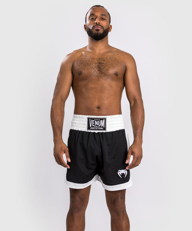 Venum Boxing Shorts Classic - Schwarz/Weiss
