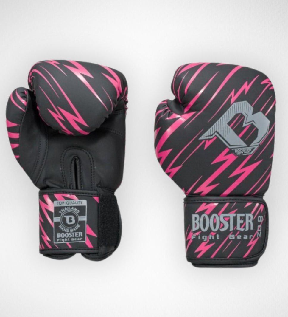 Booster Boxhandschuhe Kids Combat – Schwarz/Pink