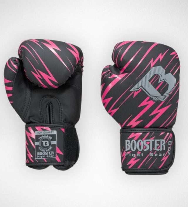 Booster Boxhandschuhe Kids Combat – Schwarz/Pink