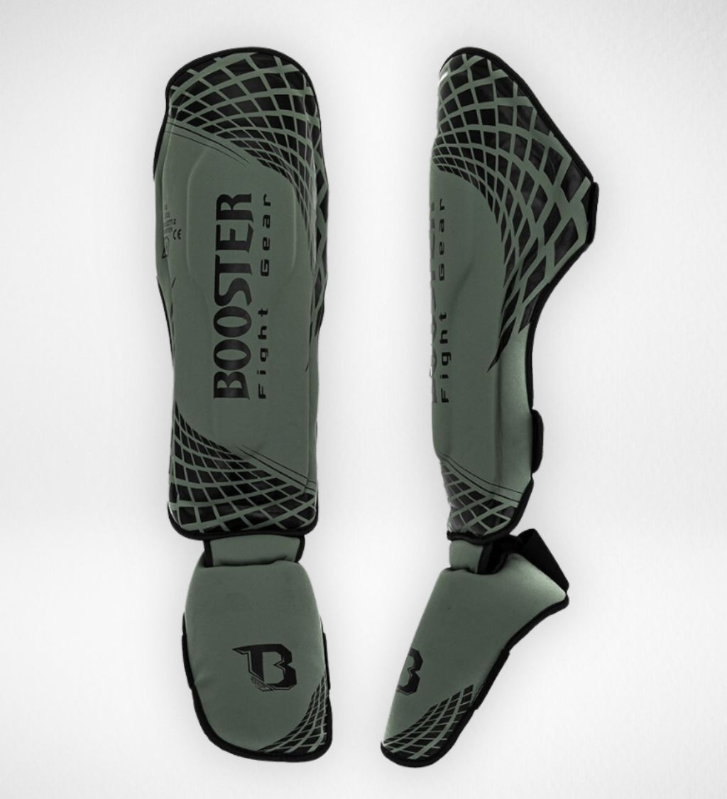 Booster Schienbeinschoner BFG Cube - Khaki Grün/Schwarz