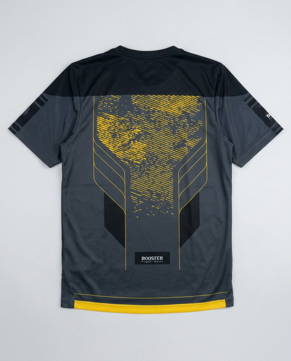 Booster T-Shirt Ignite – Schwarz/Gelb