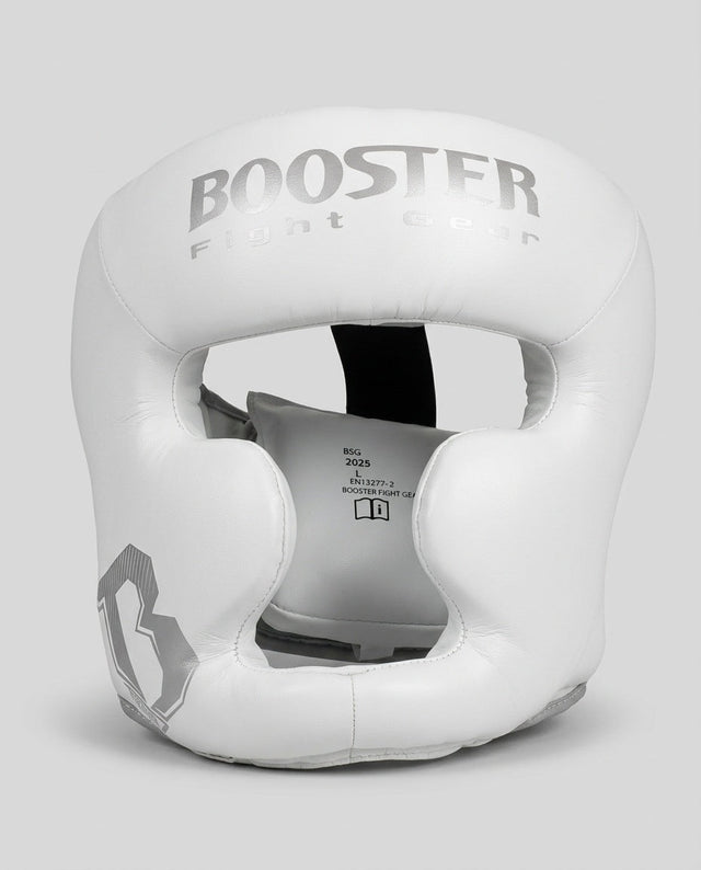 Booster Kopfschutz BHG2 – Weiss/Silber