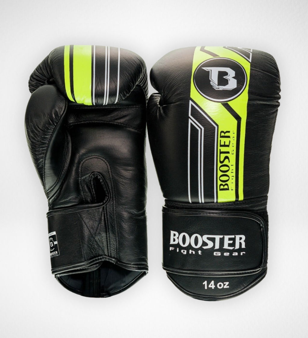 Booster Boxhandschuhe V9 - Schwarz/Gelb