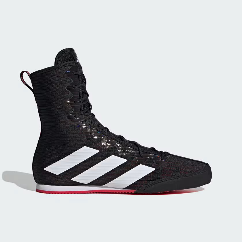 Adidas Boxschuhe Box Hog 4 – Schwarz/Weiss/Rot