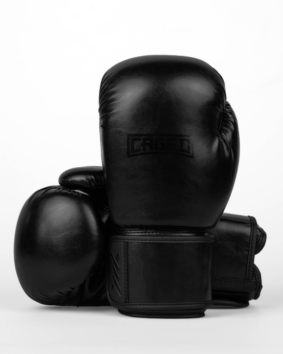 Caged Boxhandschuhe Shadow - Schwarz/Schwarz