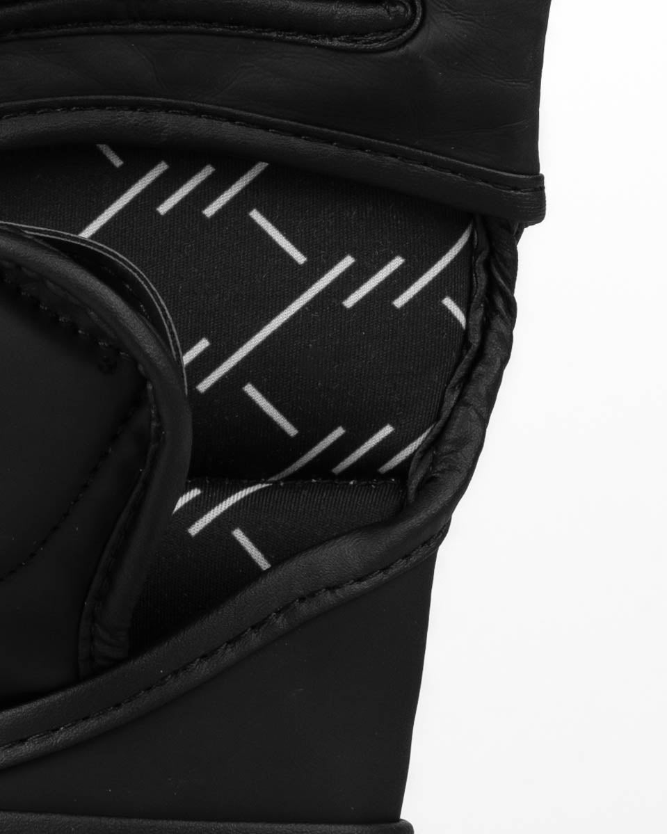 Caged MMA-Handschuhe Shadow - Mattschwarz/Weiss