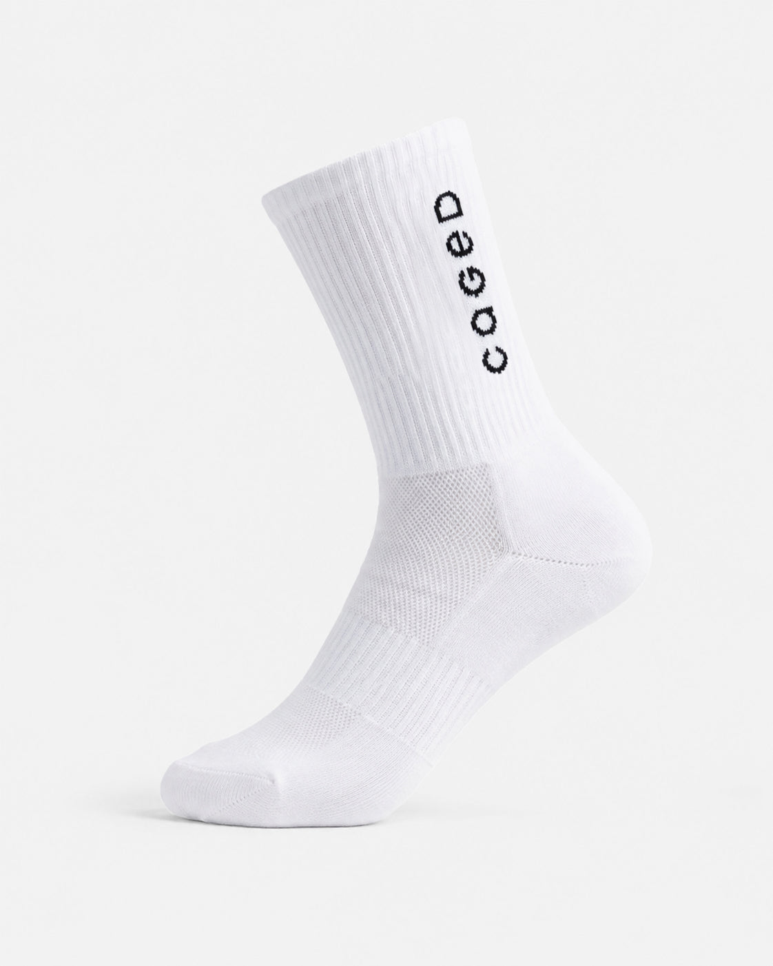 Caged Performance Socken - Weiß
