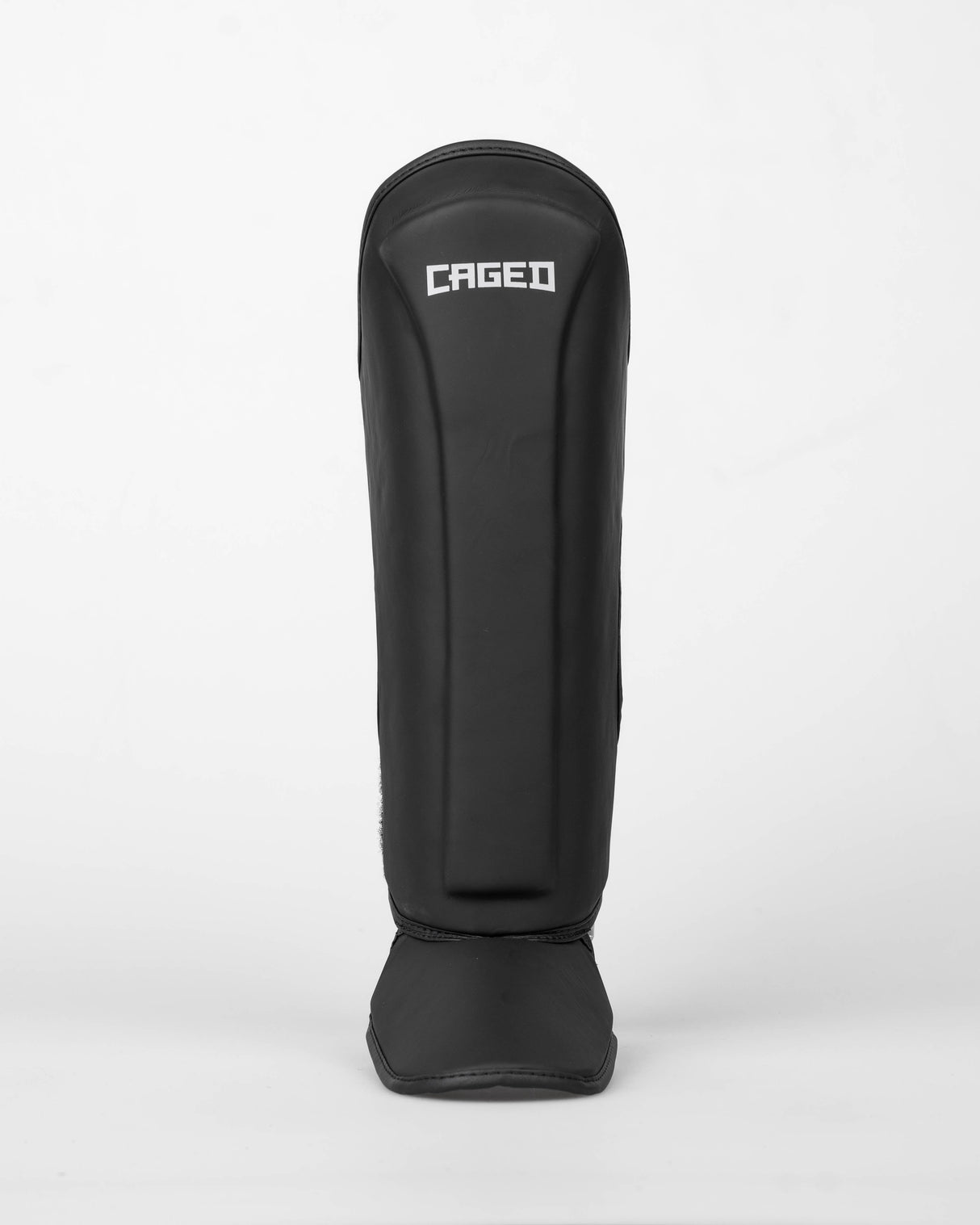 Caged Schienbeinschoner Spark Kids - Mattschwarz/Weiss