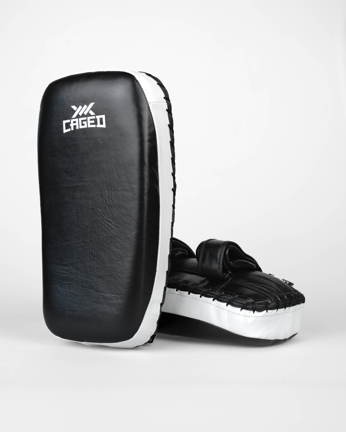 Caged Thai Pads 'X' Series - Schwarz
