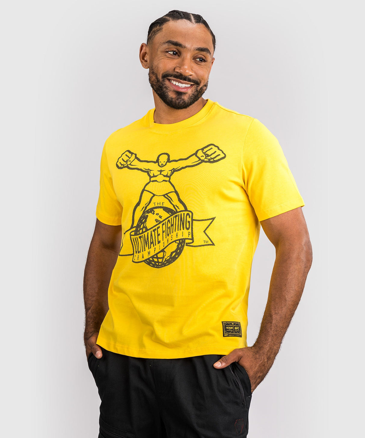 UFC Venum T-Shirt Ulti-Man – Gelb