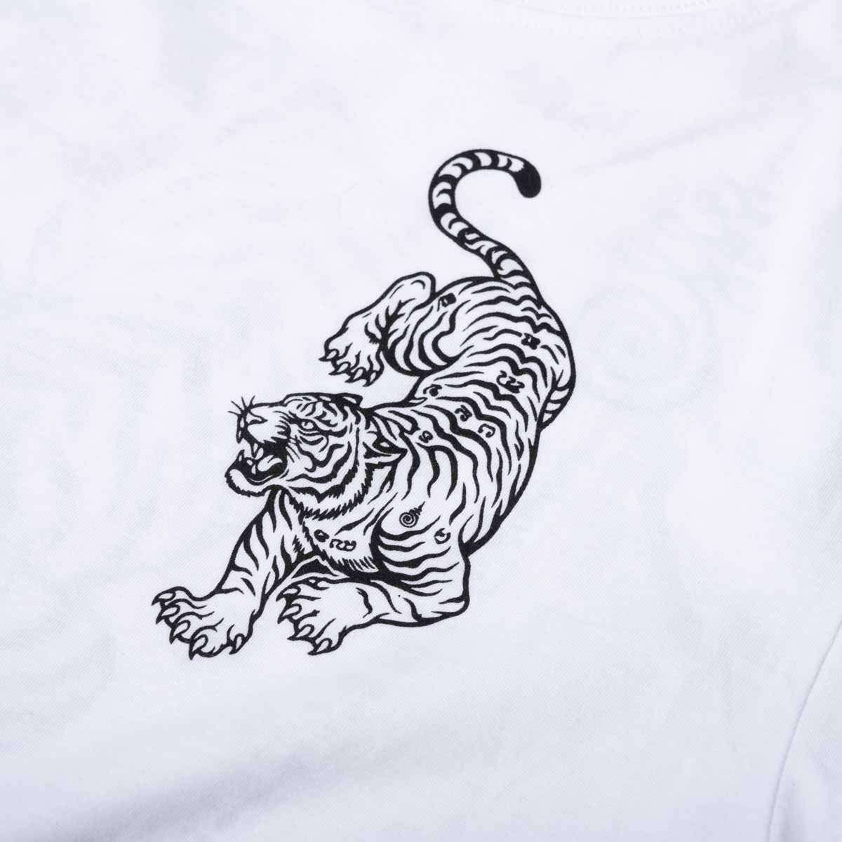 Phantom Athletics T-Shirt Tiger Yant - Weiß