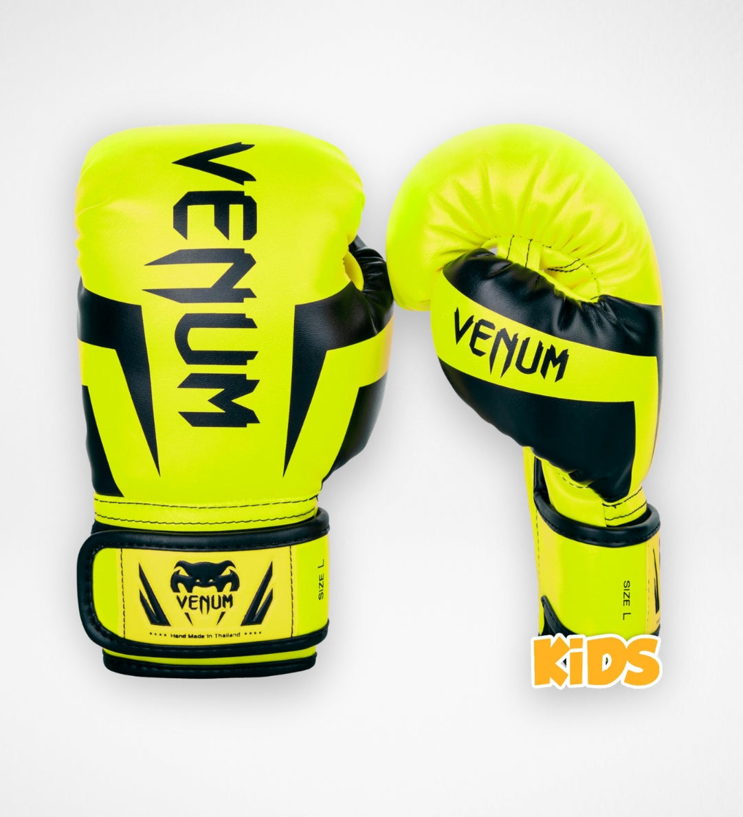 Venum Boxhandschuhe Elite Kinder – Neon Gelb