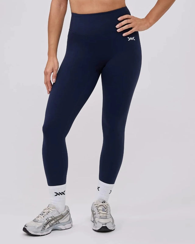 Caged Essential Leggings - Marineblau
