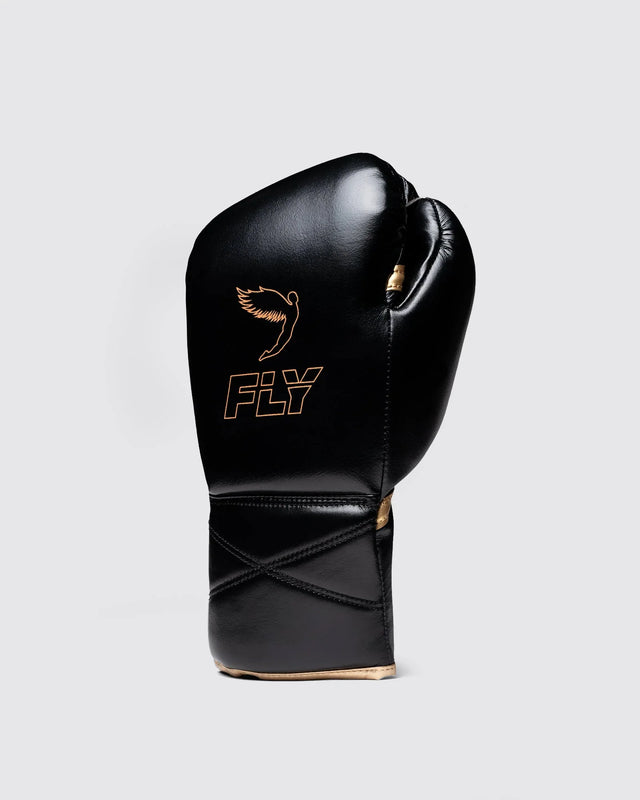 Fly Boxhandschuhe Superlace Pro X 2 - Schwarz/Gold