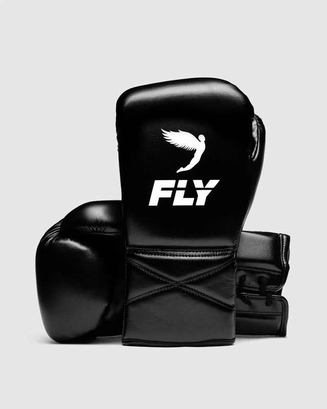 Fly Boxhandschuhe Superlace Pro X 2 - Schwarz/Weiß