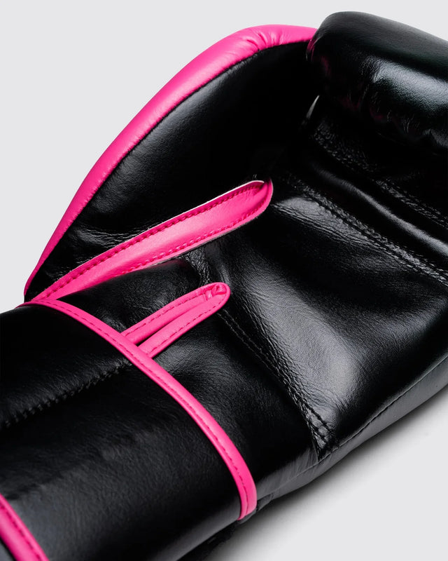 Fly Boxhandschuhe Superloop Pro X 2 - Schwarz/Rosa