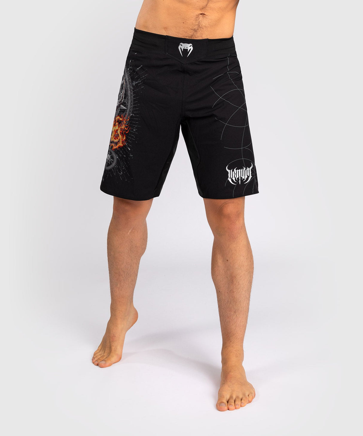 Venum MMA Shorts Gladiator 5.0 – Schwarz/Silber