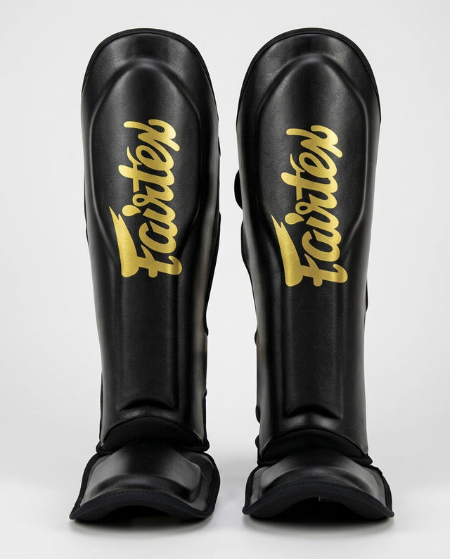 Fairtex Schienbeinschoner FXB – Schwarz/Gold