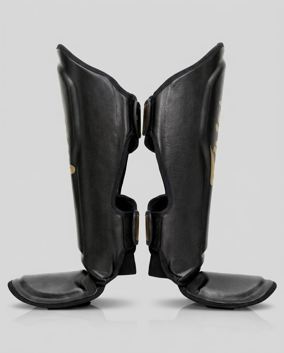 Fairtex Schienbeinschoner FXB – Schwarz/Gold