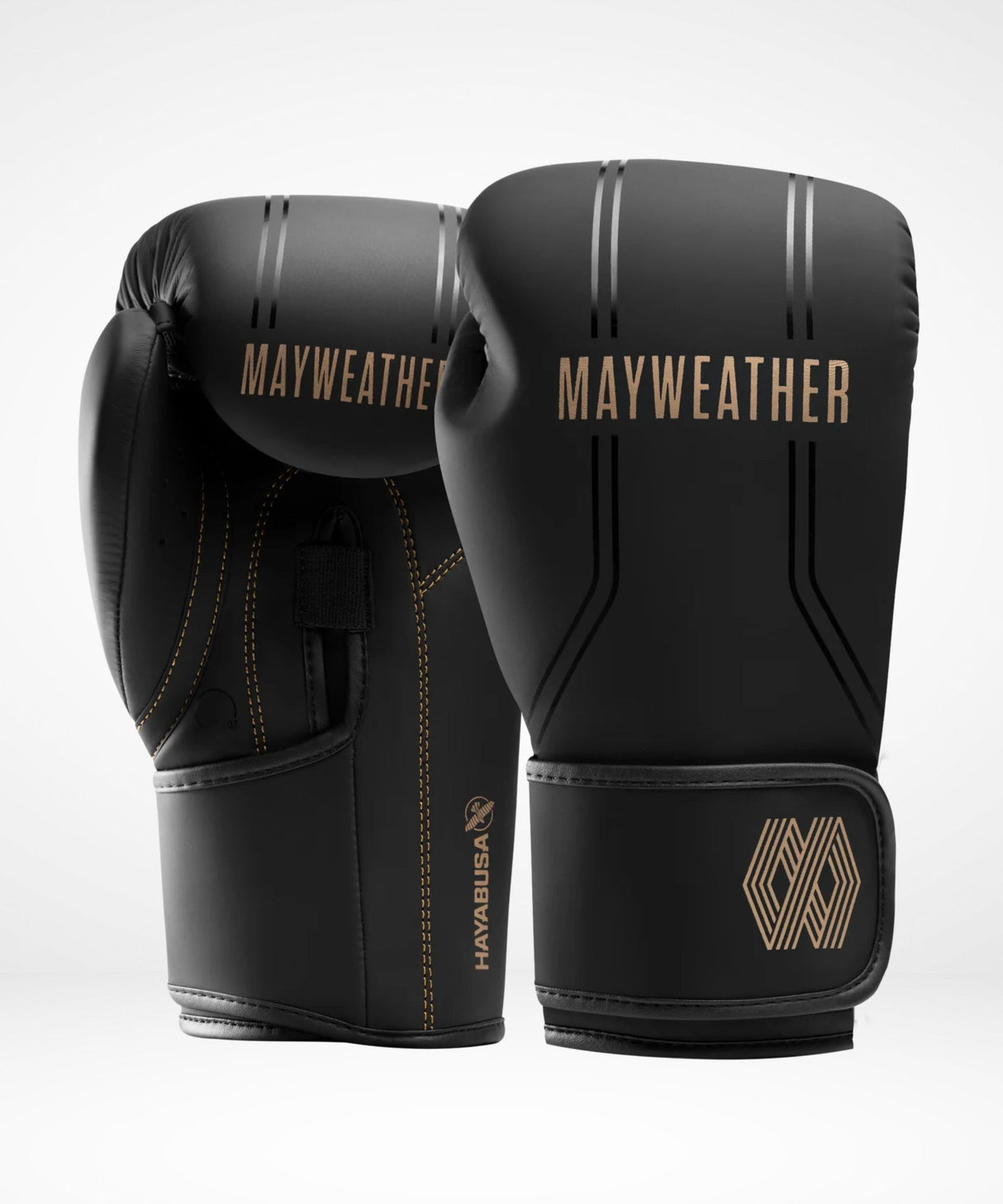 Hayabusa x Mayweather Boxhandschuhe Contender - Schwarz/Gold