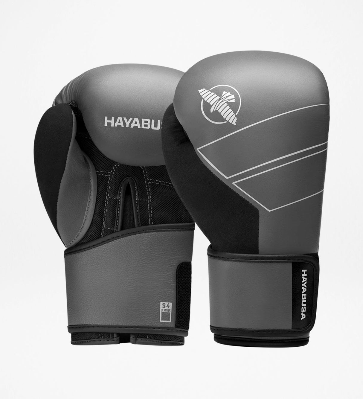 Hayabusa Boxhandschuhe S4 Leder – Grau