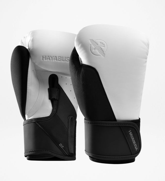 Hayabusa Boxhandschuhe T360 – Weiss/Schwarz