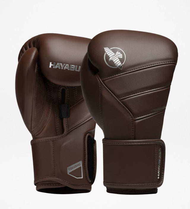 Hayabusa Boxhandschuhe T3 Kanpeki – Walnussbraun