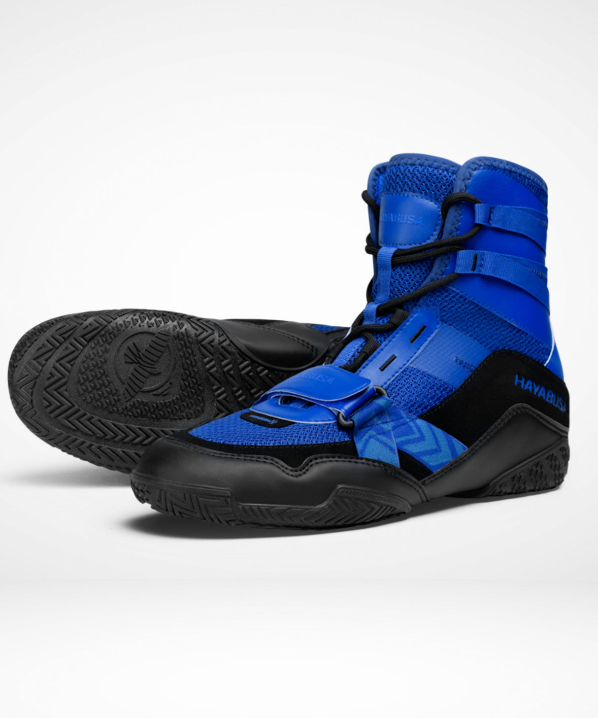 Hayabusa Boxschuhe Strike - Blau/Schwarz