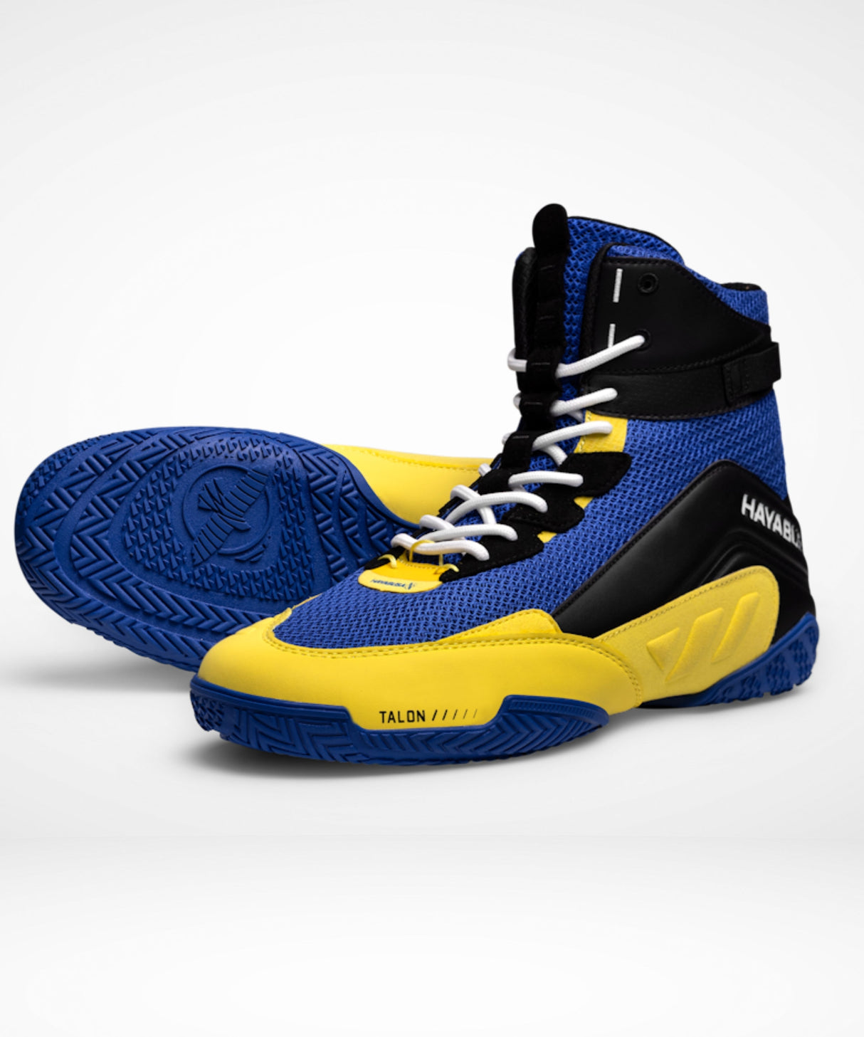 Hayabusa Boxschuhe Talon - Blau/Gelb
