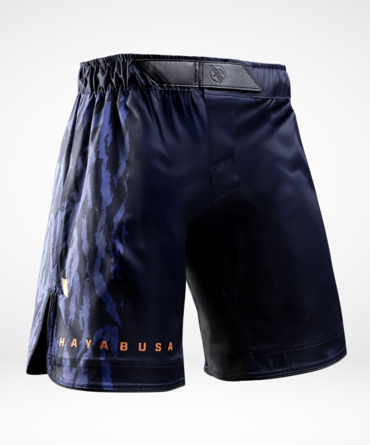 Hayabusa MMA-Shorts Apex Lang - Dunkelblau