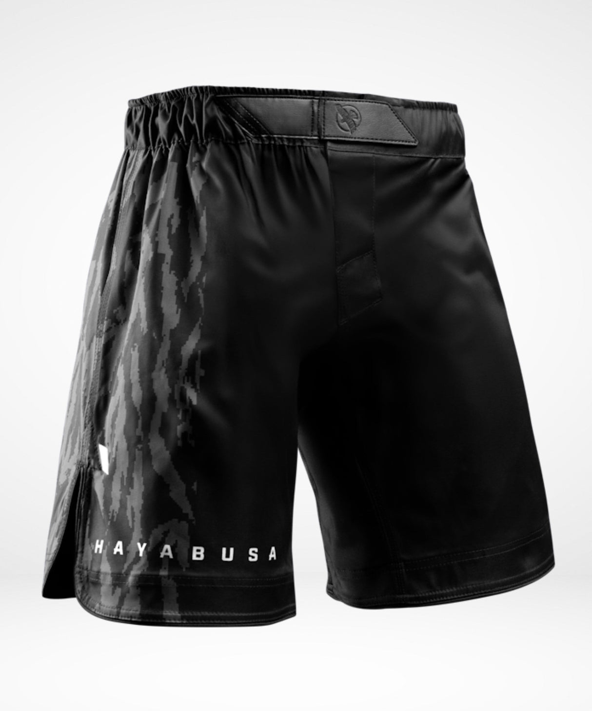 Hayabusa MMA-Shorts Apex Lang - Carbon-Schwarz