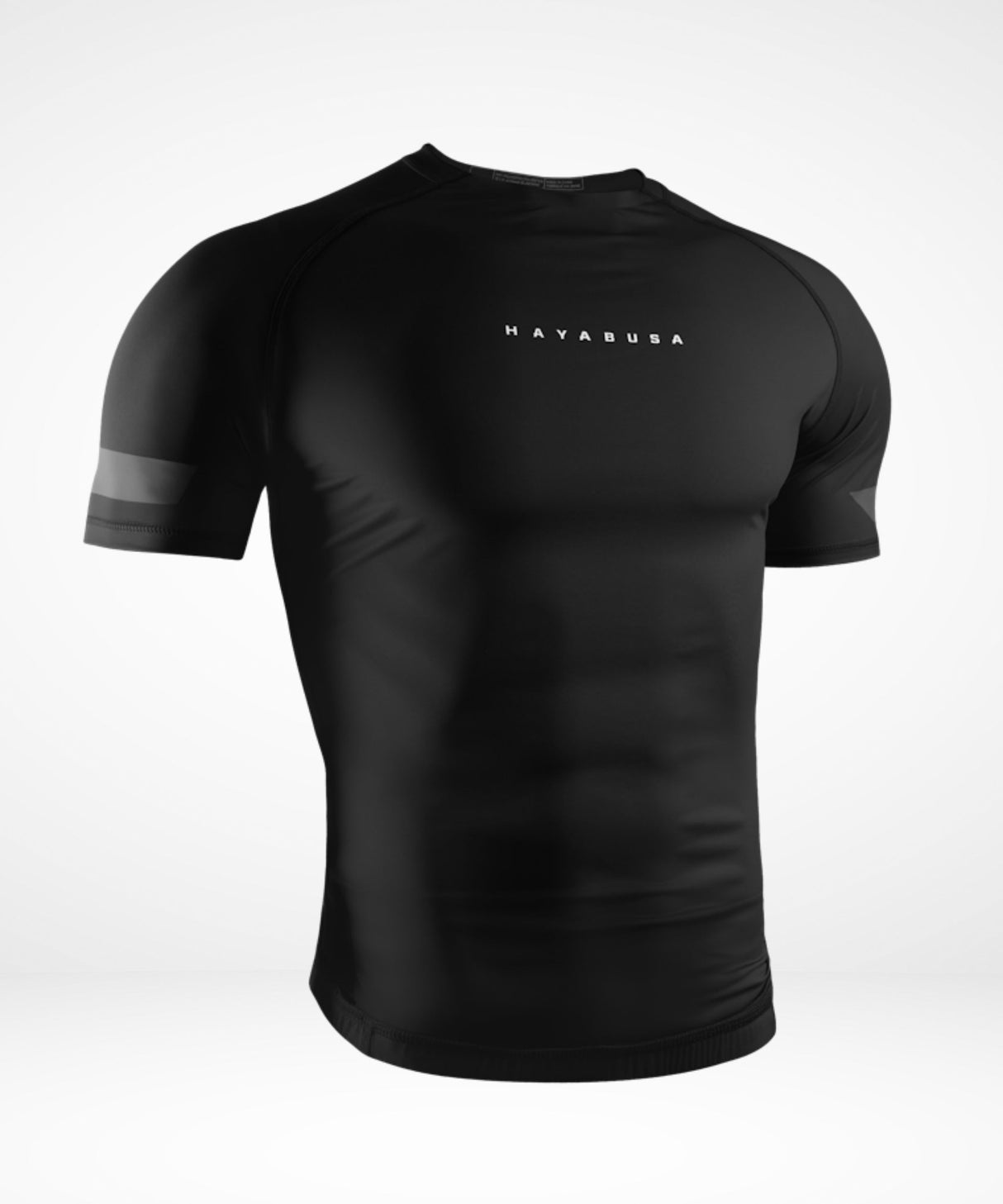 Hayabusa Rashguard Core Kurzarm - Schwarz
