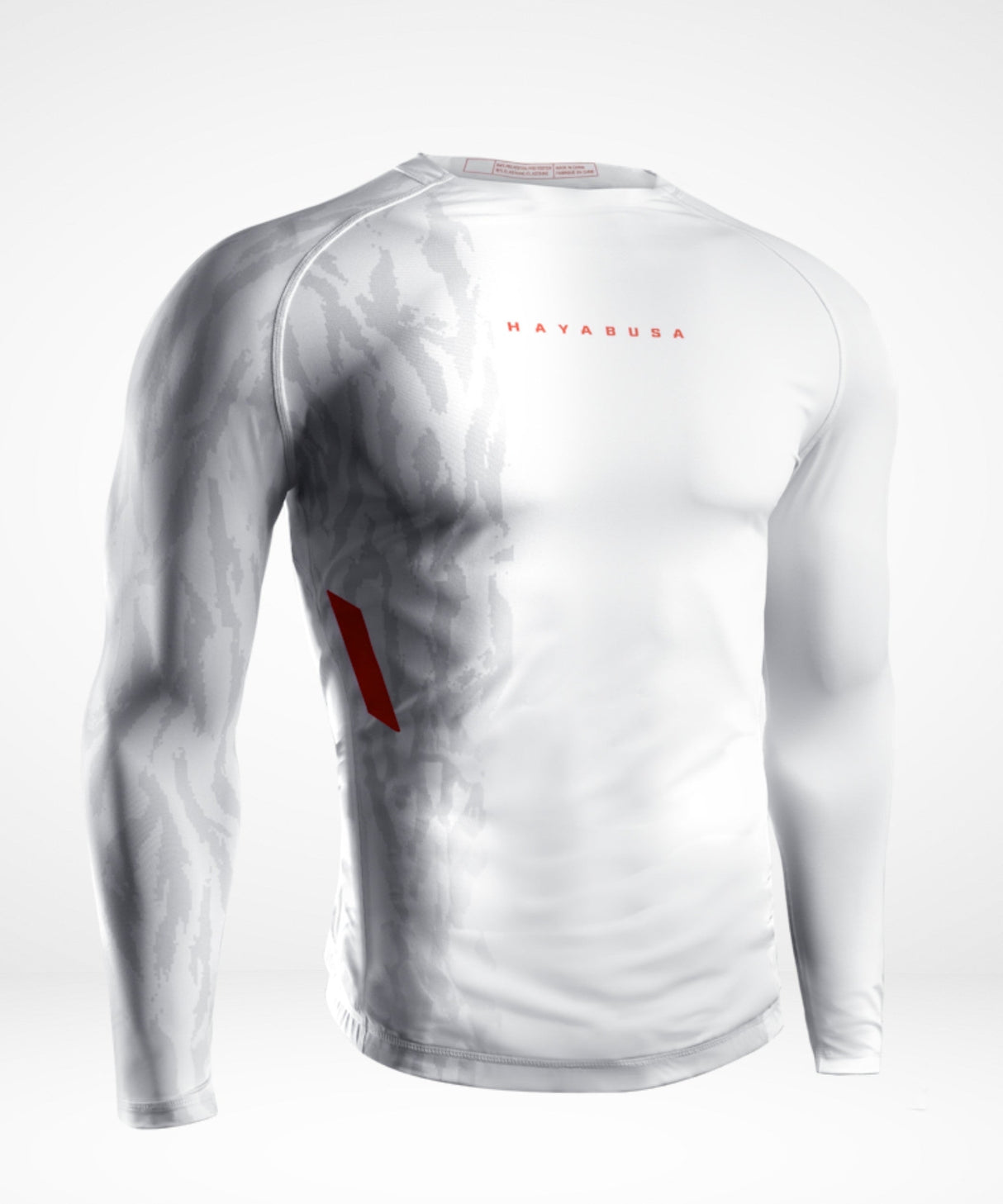 Hayabusa Rashguard Apex Langarm - Off-White