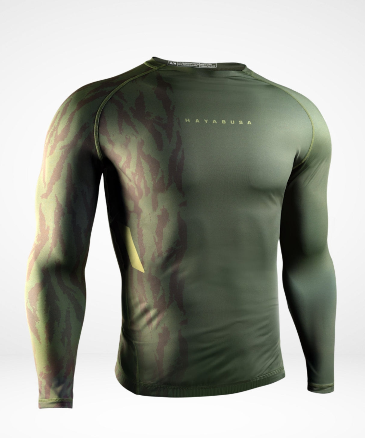 Hayabusa Rashguard Apex Langarm - Taktisch Grün