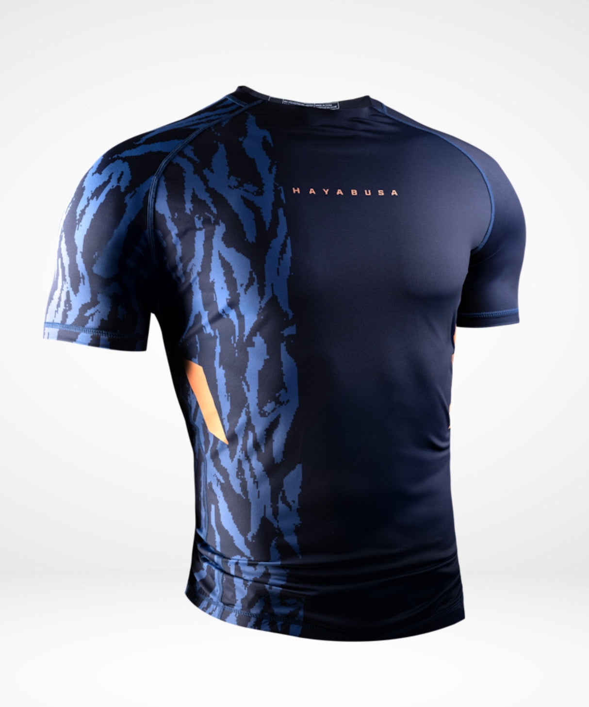 Hayabusa Rashguard Apex Kurzarm - Dunkelblau