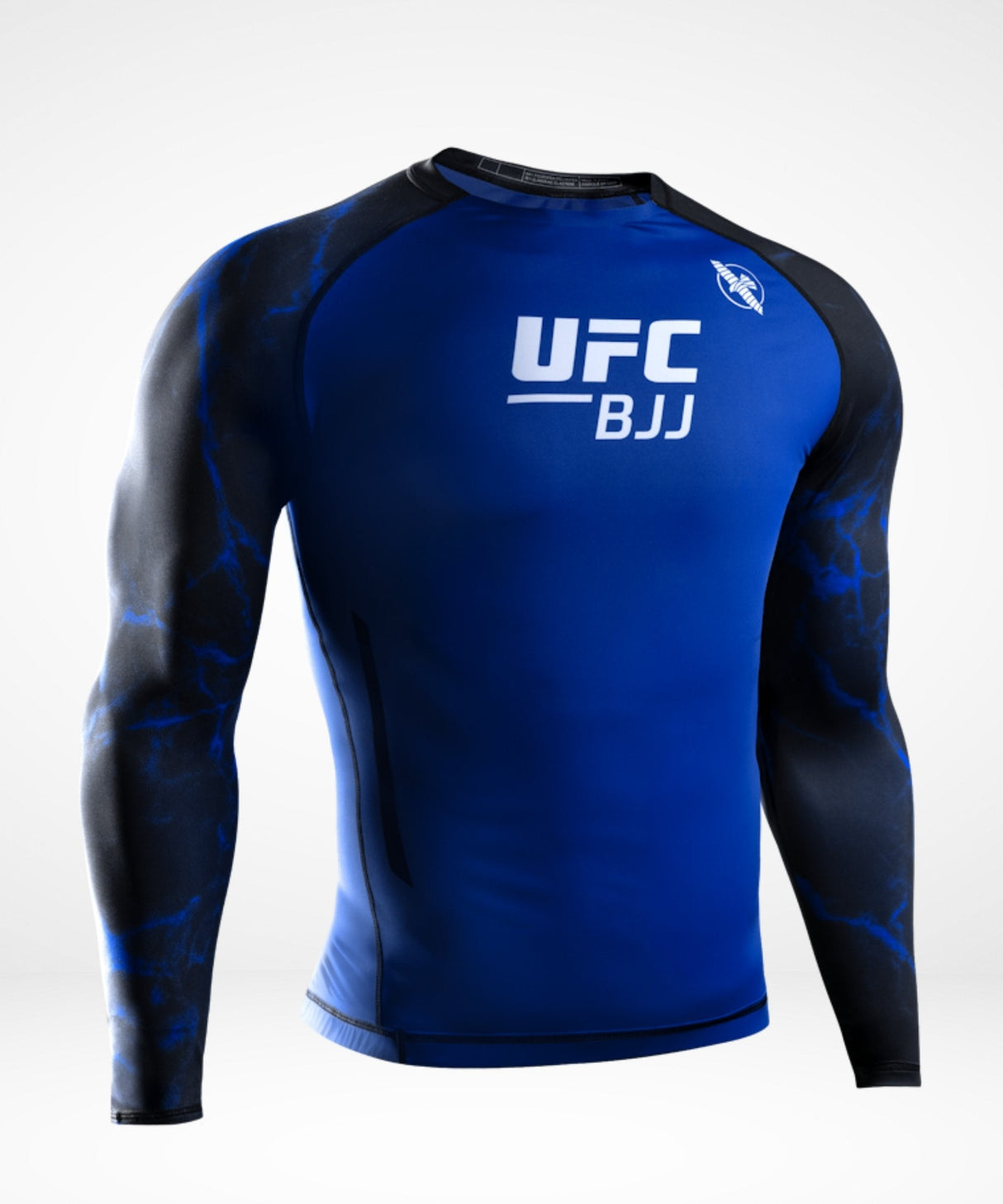 Hayabusa UFC BJJ Rashguard Lange Mouwen - Blauw/Zwart