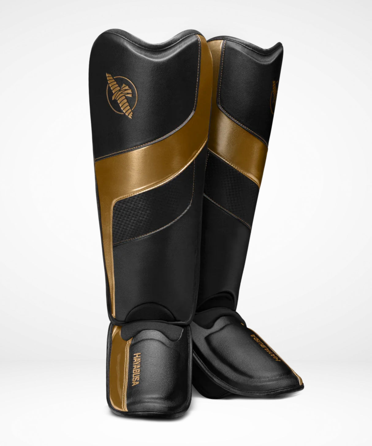 Hayabusa Scheenbeschermers T3 Full - Zwart/Goud