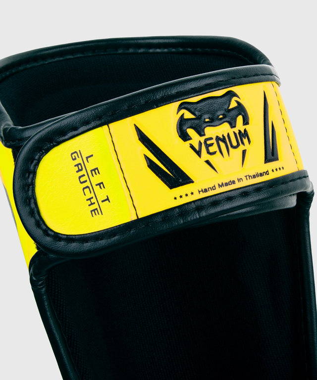 Venum Schienbeinschoner Elite Kinder – Neon Gelb