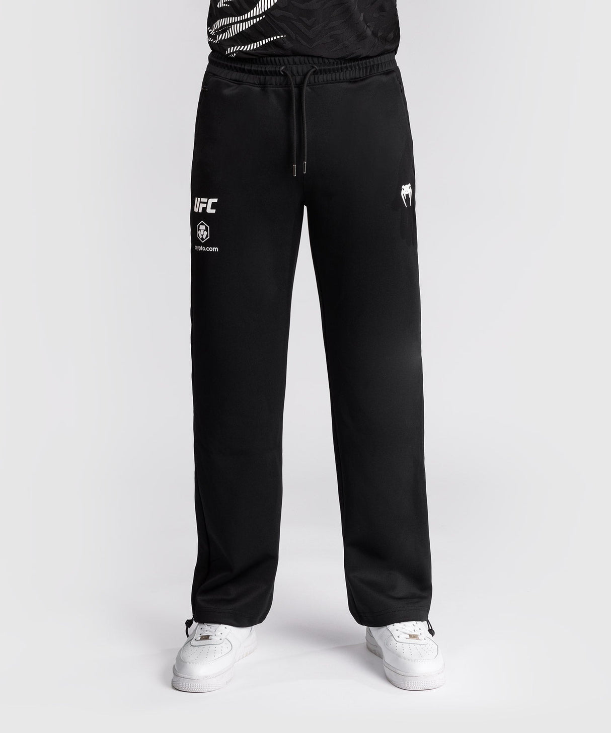 UFC Venum Trainingshose Straight Leg Fusion Fight Night – Schwarz