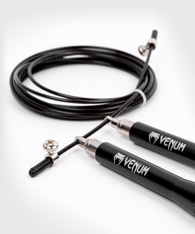 Venum Springseil Thunder Evo - Schwarz