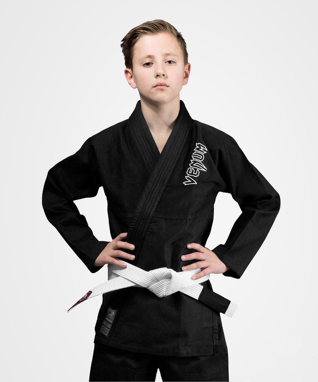 Venum BJJ Gi Contender Kinder - Schwarz