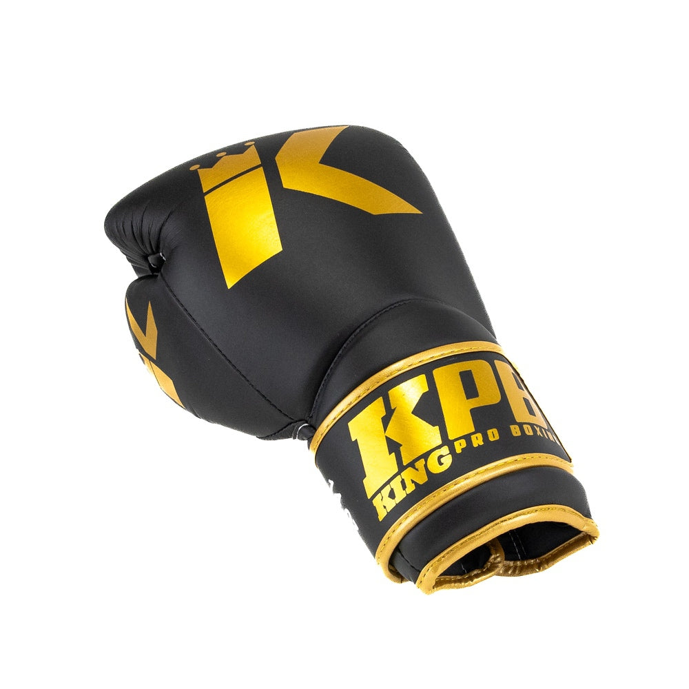 King Pro Boxing Boxhandschuhe BGK – Schwarz/Gold