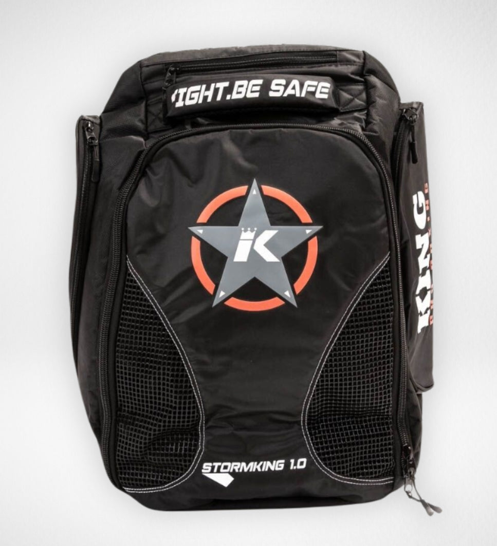 King Pro Boxing Backpack KPB Stormking - Schwarz