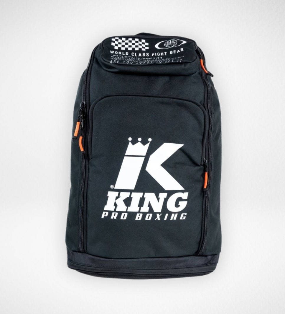 King Pro Boxing Backpack KPB Elite Lab - Schwarz