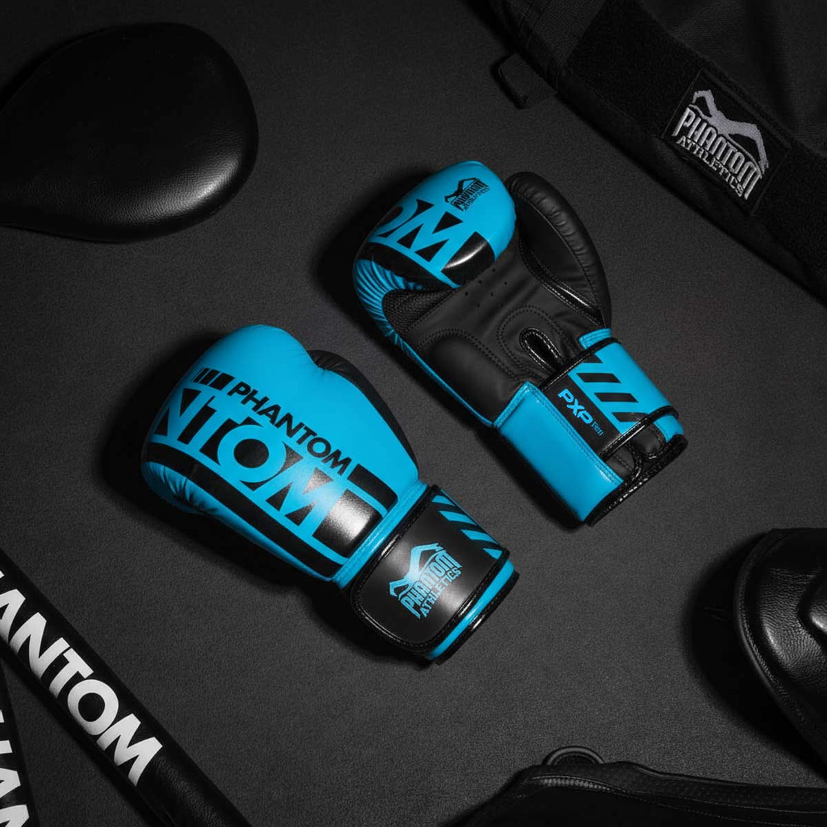 Phantom Athletics Boxhandschuhe APEX - Neon Blau
